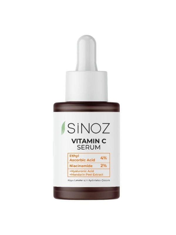 Vitamin C Serum for Face Brightening Dark Spots Ethyl Ascorbic Acid Sinoz 30ml