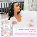 Saboo Blossom Scented Bath Bubble Powder with Jojoba Oil and Vitamin E - 200g