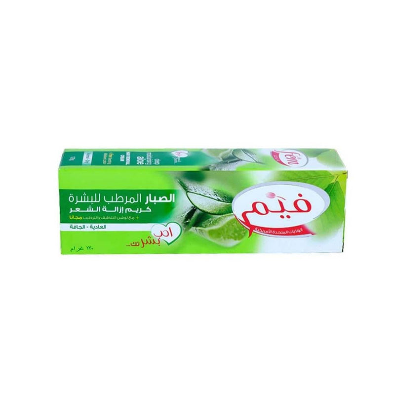 Natural Hair Removal Cream Aloe Vera Fem 120g