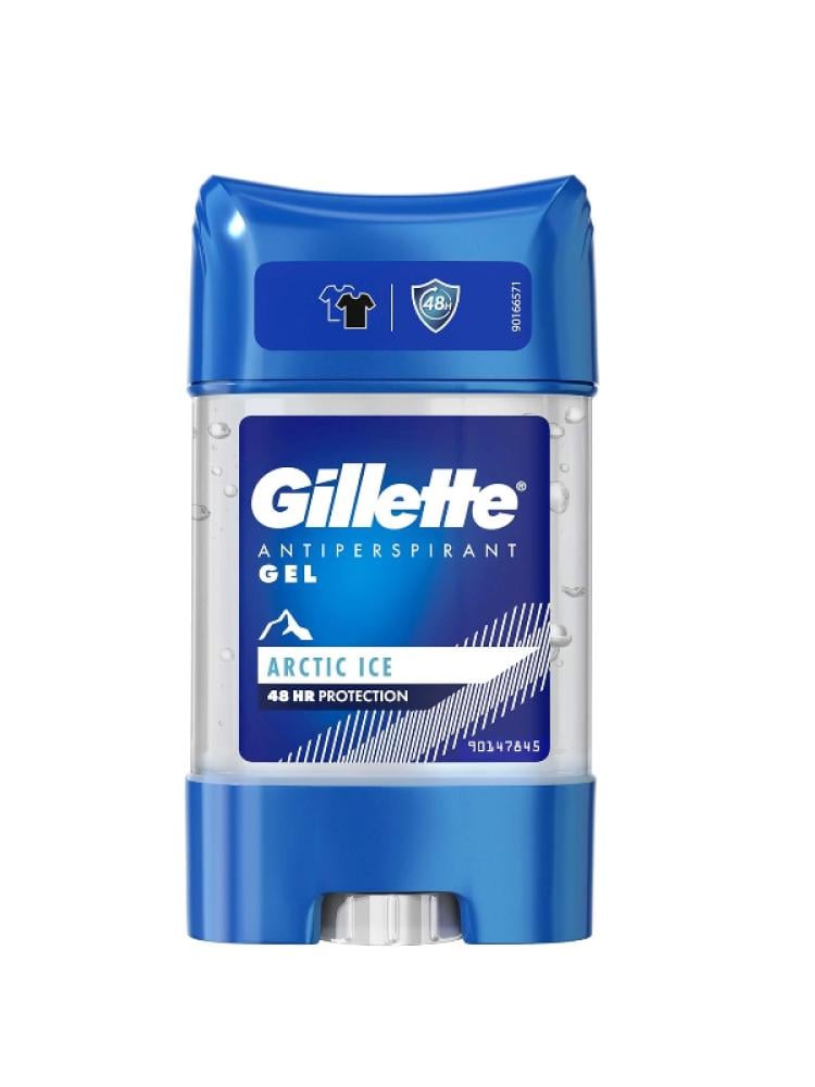 Gillette Arctic Ice Clear Gel Antiperspirant Deodorant for Men - 70ml