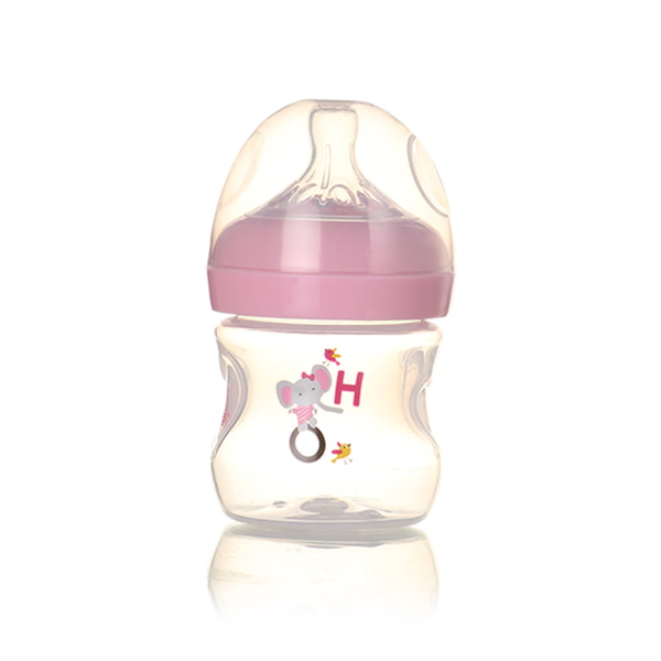 Baby Zone Glass Baby Bottle Anti-Colic Nipple 120ml