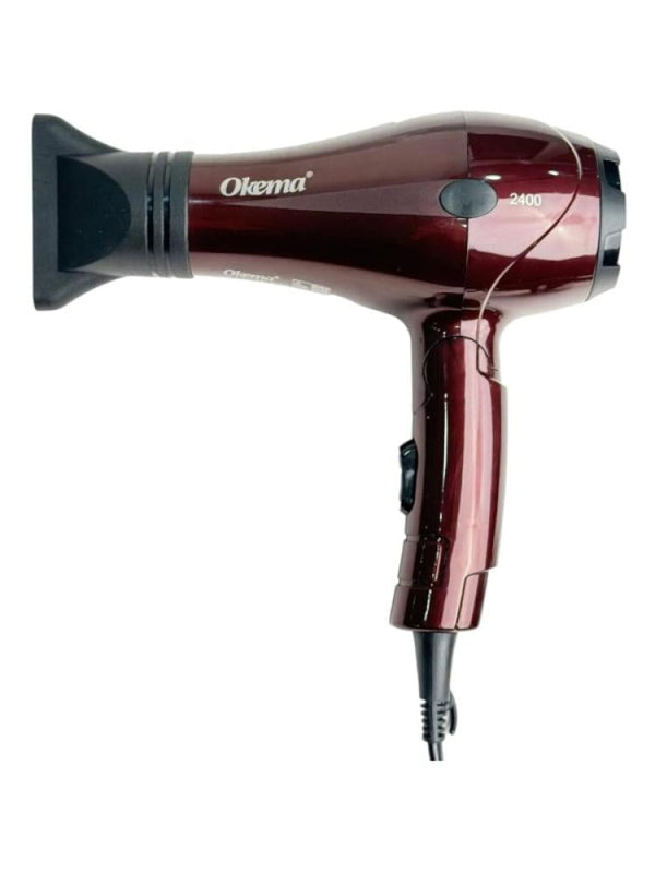 Okema Hair Dryer OK-404 - 2400W Foldable with Air Diffuser