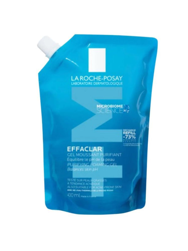 La Roche-Posay Effaclar Foaming Gel Cleanser - Oily, Acne-Prone Skin - 400ml