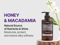 Top Rated Moisturizing Shampoo Honey Macadamia Cherry Blossom Kundal 500ml
