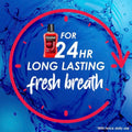 Best Antibacterial Mouthwash Cool Breeze Closeup 500ml