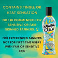 Super Tan Banana Colada Tanning Lotion with Coconut Extract, 235ml