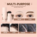 O.Two.O Eyebrow Shaping Powder Palette Dark Coffee Brown with 5 Stencils 1.5g