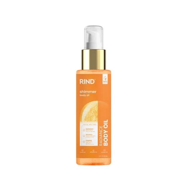 Rind Shimmer Body Oil, Moisturizing Hydration, 118ml