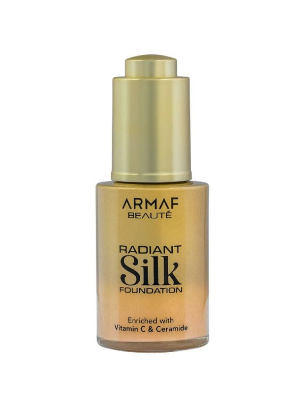 Armaf Beauty Radiant Silk Foundation Vitamin C Ceramides - 30ml | 12 Coffee