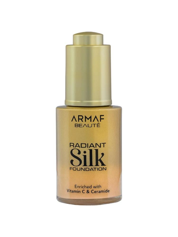 Armaf Beauty Radiant Silk Foundation Vitamin C Ceramides - 30ml | 12 Coffee