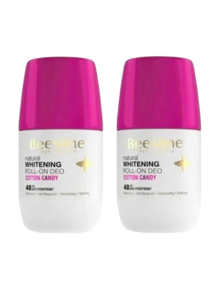 Roll-On Deodorant Antiperspirant 48H Cotton Soft Beesline 1+1 Pack