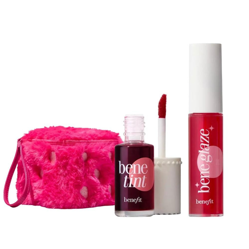 Benefit Lip and Cheek Tint Set 3-Piece Sheer Pink