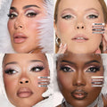 Huda Beauty Essie Nude Eyeshadow Palette, 18 Shades