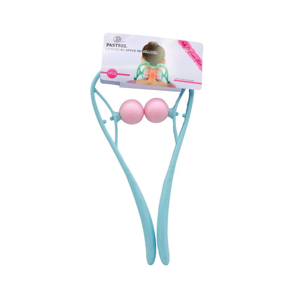 Pastel 2-Wheel Neck Massager for Deep Tissue Relief
