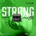 Totex Hair Styling Wax Strong Matte - 150 ml