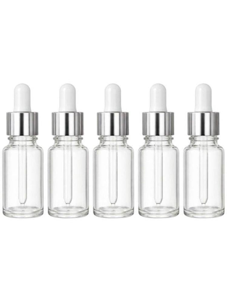 Glass Dropper Bottles Set 5 x 30 ml