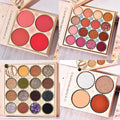 Kevin & Coco Multi-Use Makeup Palette, 40 Shades, Matte Shimmer Glitter