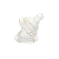 Baby Zone Silicone Feeding Nipple Size L Fast Flow 2 Pack 6 Months+