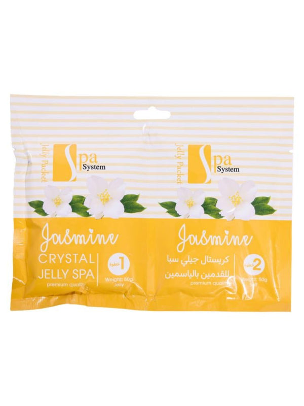 Spa System Crystal Jelly Foot Spa Jasmine 2-Step 50g + 50g
