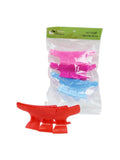 Salon System Hair Clips - 12 pcs, Assorted Colors