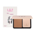Lef Liv Cool Compact Pressed Powder Foundation, Matte, Buildable Coverage, NC59