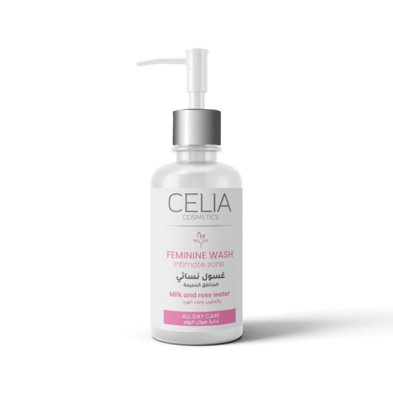 Celia Feminine Wash Milk and Rose Water Sensitive Skin 180g