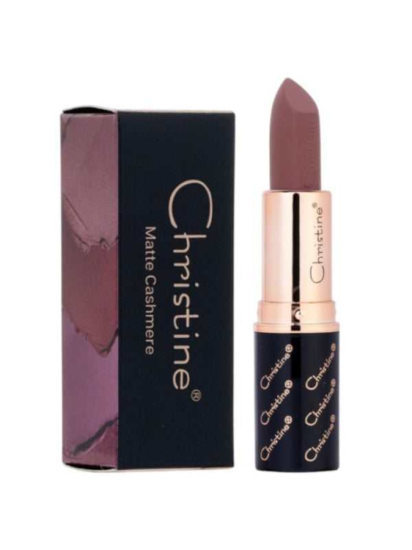 Matte Lipstick Berry 2 Cashmere Long Lasting Christine 4g