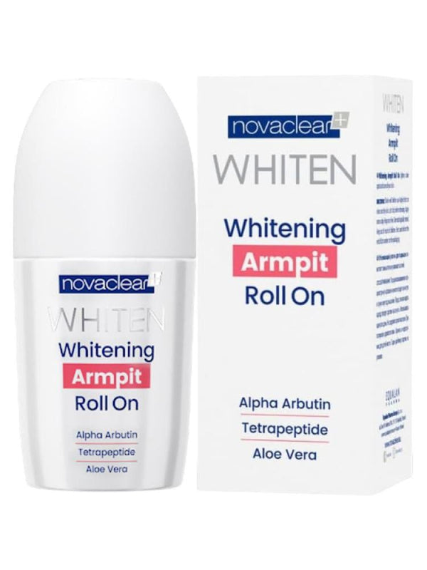 Best Deodorant for Men Whitening Roll-On Alpha Arbutin Novaclear 50ml