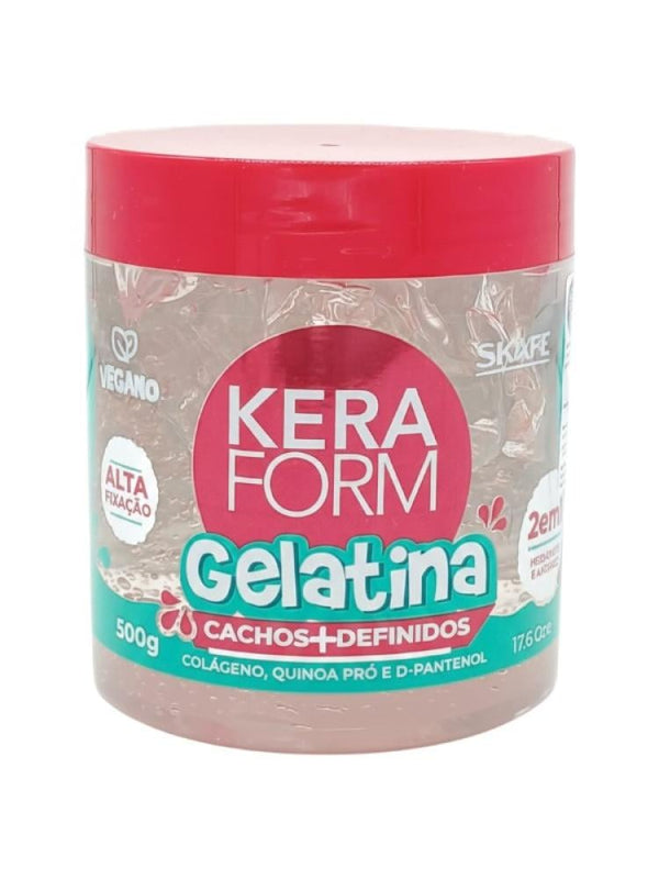 Skafe Kera Form Curly Hair Defining Gel with Collagen & Quinoa Pro - 500g