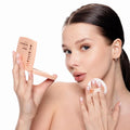 Cream to Powder Foundation Waterproof Flawless Finish Neferte 10g