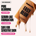 Huda Beauty Easy Blur Natural Airbrush Foundation, 240N Toasted Coconut