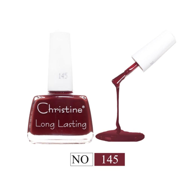 Christine Long Lasting Nail Polish 145 Shiny Finish