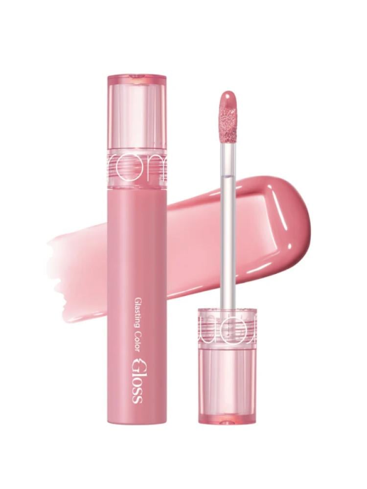 Romand Glasting Color Gloss Liquid Lip Gloss - 01 Peony Ballet
