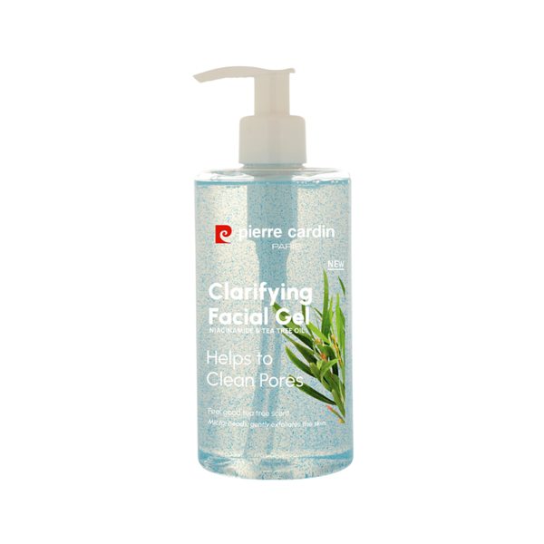 Pierre Cardin Detox Cleansing Gel with Niacinamide & Tea Tree Oil, 350ml