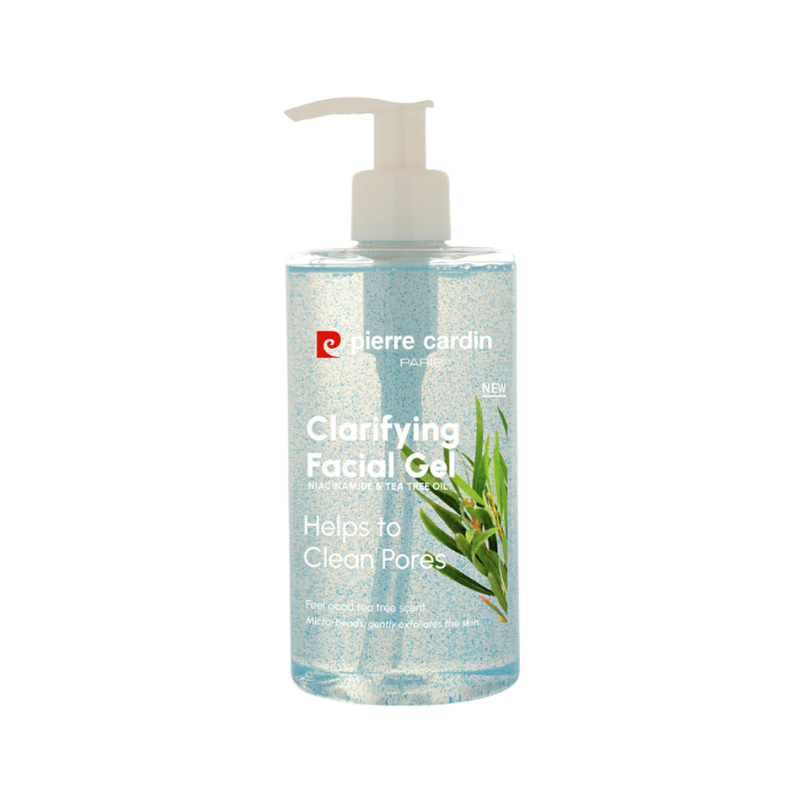 Pierre Cardin Detox Cleansing Gel with Niacinamide & Tea Tree Oil, 350ml