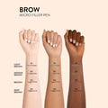 Flormar Micro Filler Eyebrow Pencil 003 Brown Ultra-Fine Tip