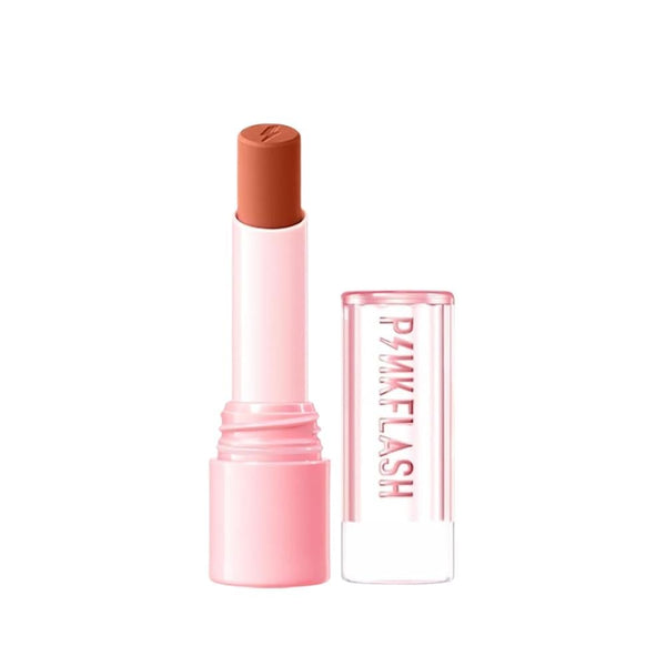 Pink Flash Creamy Matte Lipstick NU02 Daily Nude, Long-Lasting Hydrating