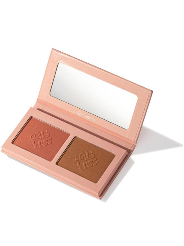 Double Blush Powder Highlighting Cheekbones Bogenia 8g
