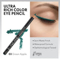 Note Ultra Rich Eyeliner Pencil - Waterproof, Semi-Matte, 03 Green Apple