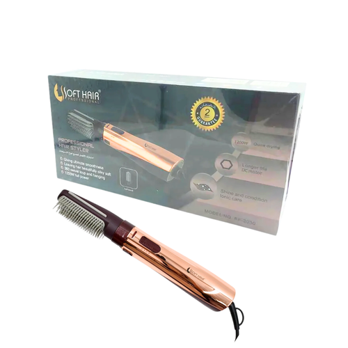 Soft Hair Advanced Thermal Hair Dryer Brush, Ceramic Plates