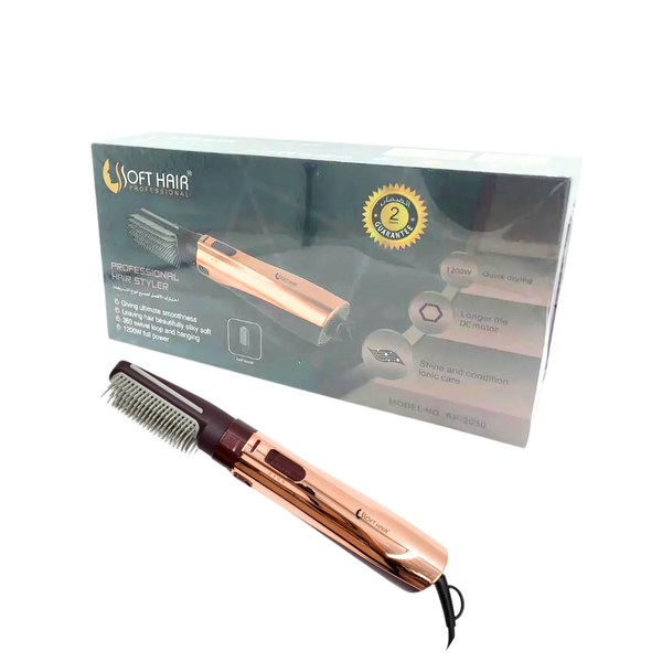 Soft Hair Advanced Thermal Hair Dryer Brush, Ceramic Plates