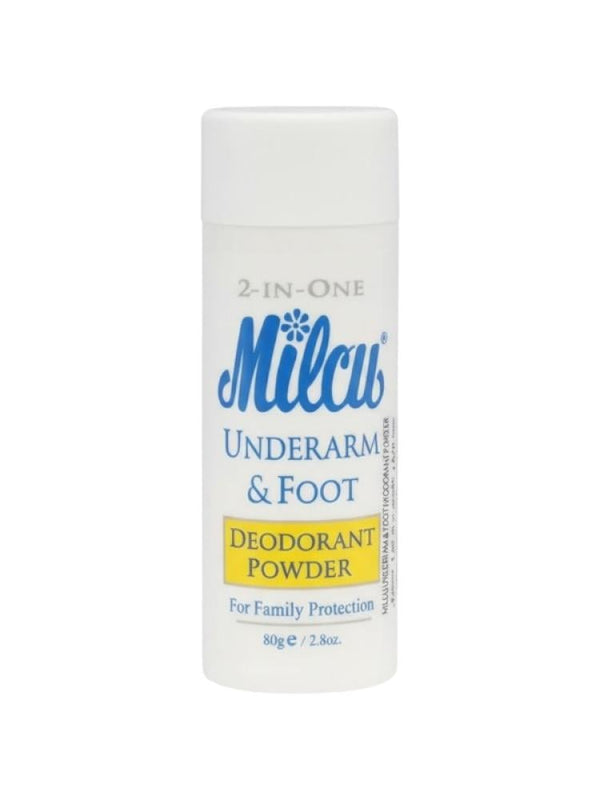 Foot Deodorant Powder Aluminum Free Milcu 80g