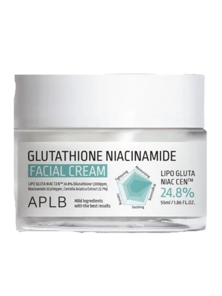 APLB Glutathione Niacinamide Facial Cream for Hydration - 55ml