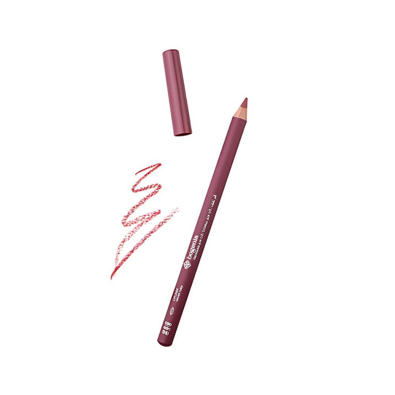 Bogenia Lip Liner Pencil, Ruby 003, Smudge-Proof, Creamy Formula