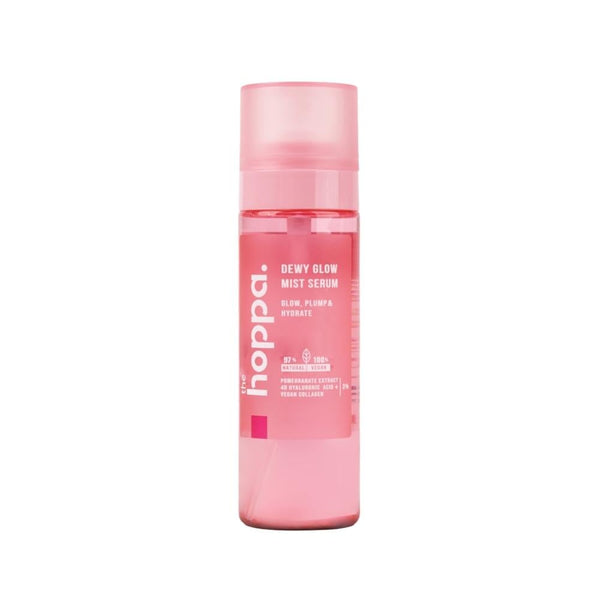 The Hoppa Dewy Glow Mist Serum, 4D Hyaluronic Acid, Plant Collagen, 100ml