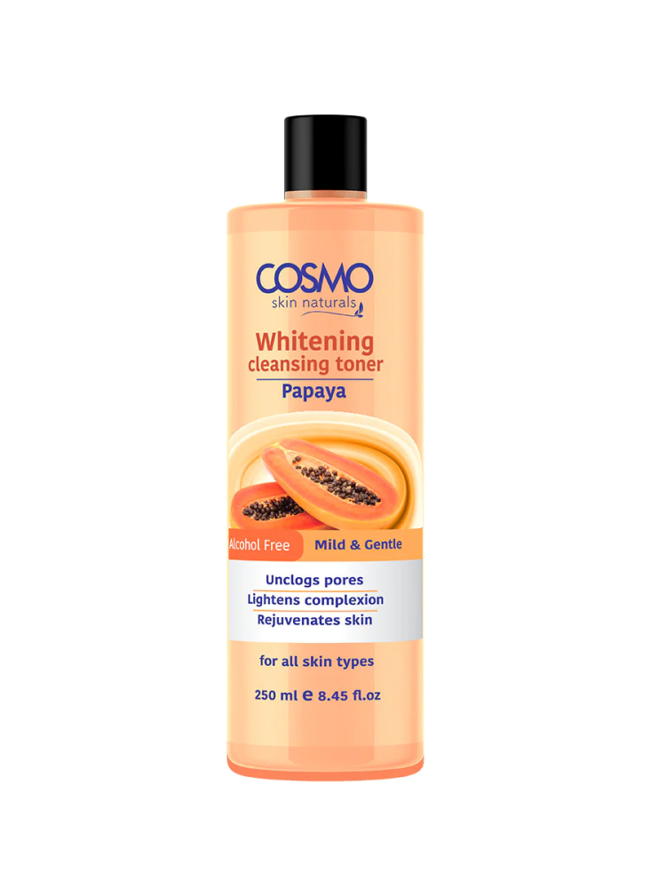 Cosmo Papaya Toner for Skin Cleansing and Brightening - 250ml