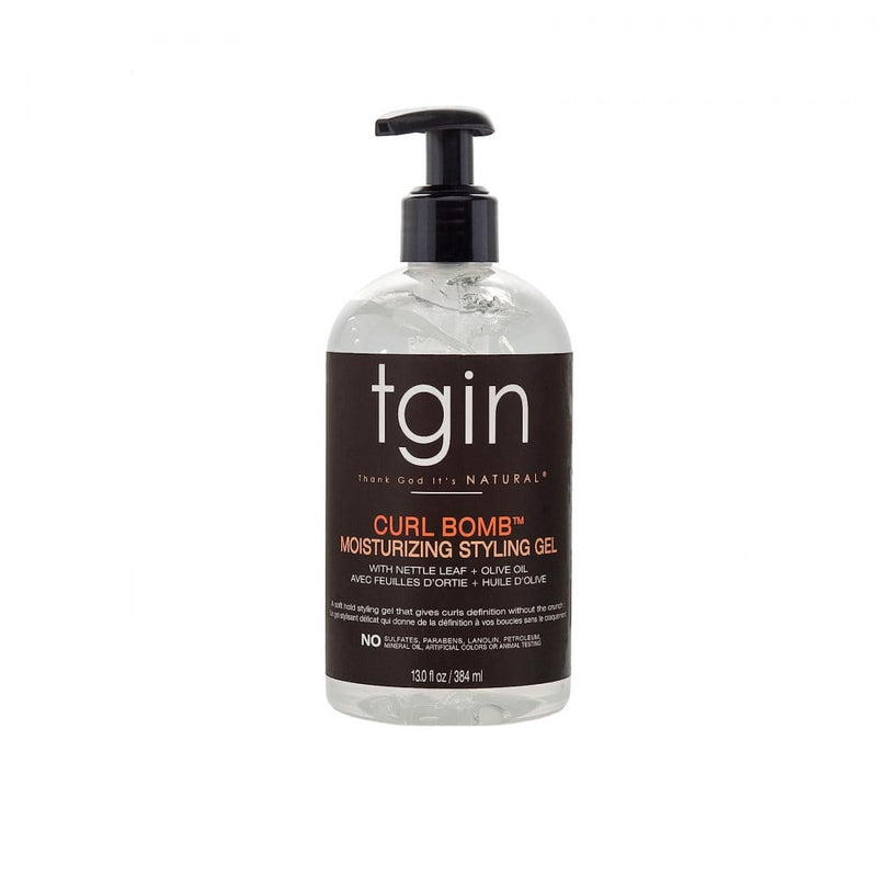 Tgin Styling and Moisturizing Hair Gel with Nettle Leaf and Olive Oil 384 ml
