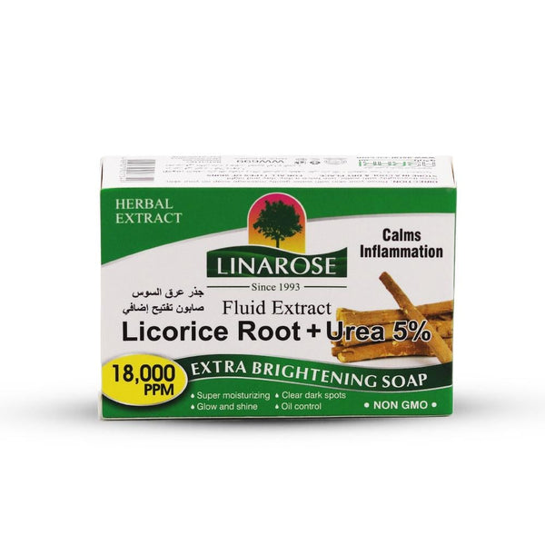 Brightening Cleansing Bar with Licorice and Urea by Lina Rose 100g