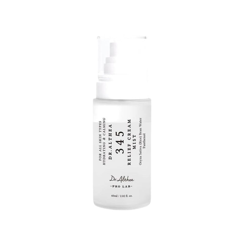 Dr. Althea 345 Mist Cream Spray, Centella Asiatica, Hyaluronic Acid, 60ml