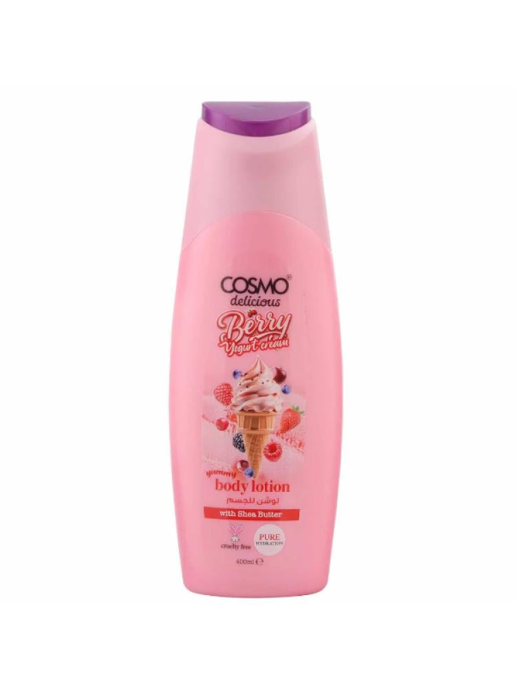 Cosmo Body Lotion - Berry & Yogurt, 400ml